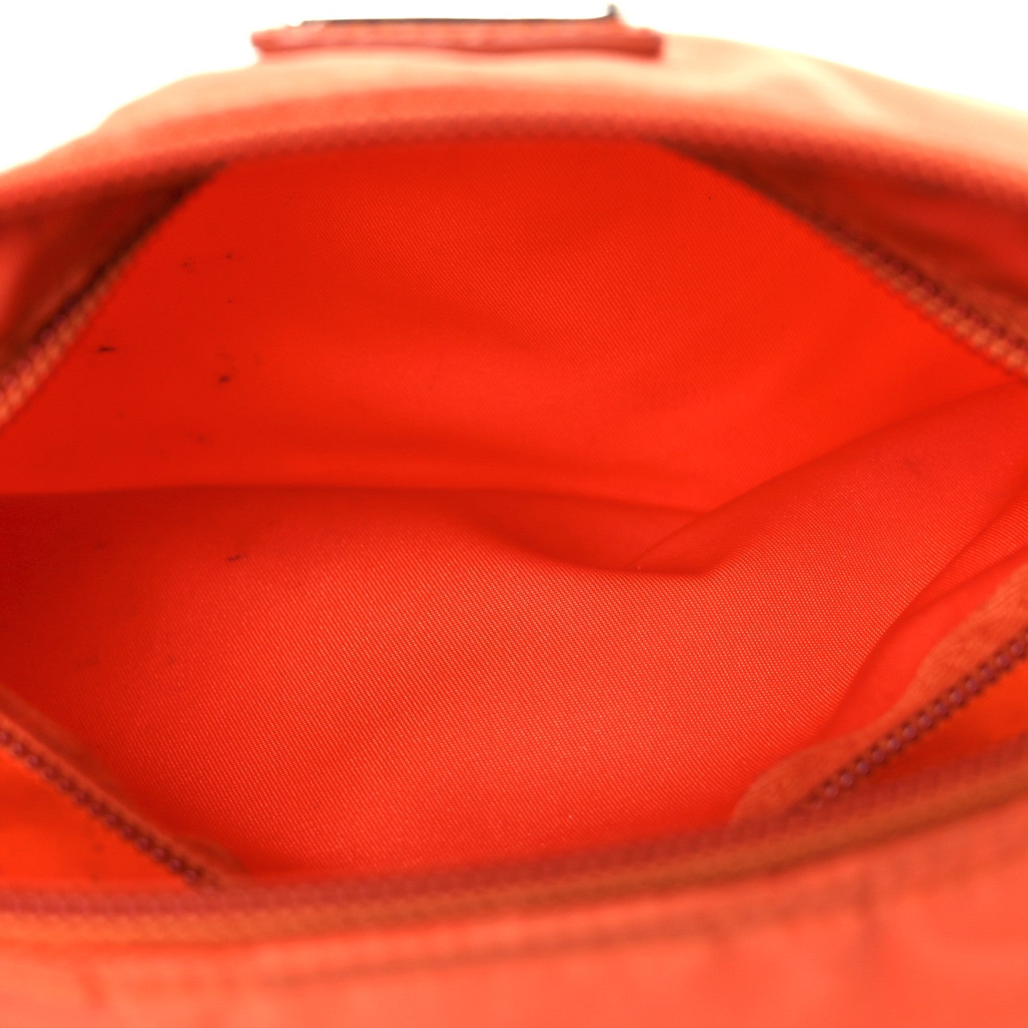 Nylon Vela Cosmetic Pouch Orange