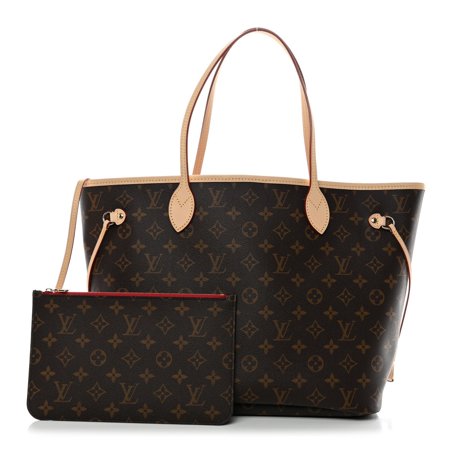 Monogram Neo Neverfull MM Cherry