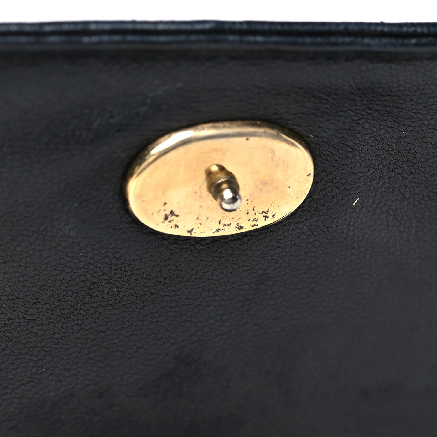 Patent Mini Flap Black