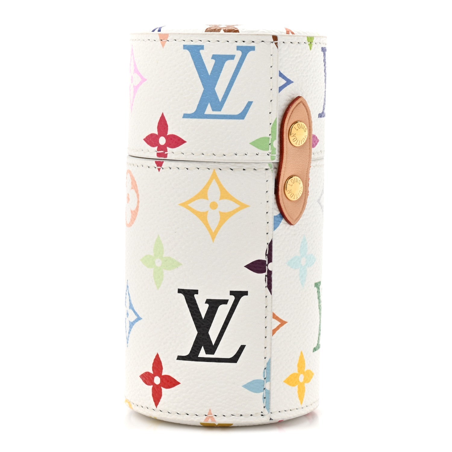 LV X TM Monogram Multicolor Fragrance Travel Case White