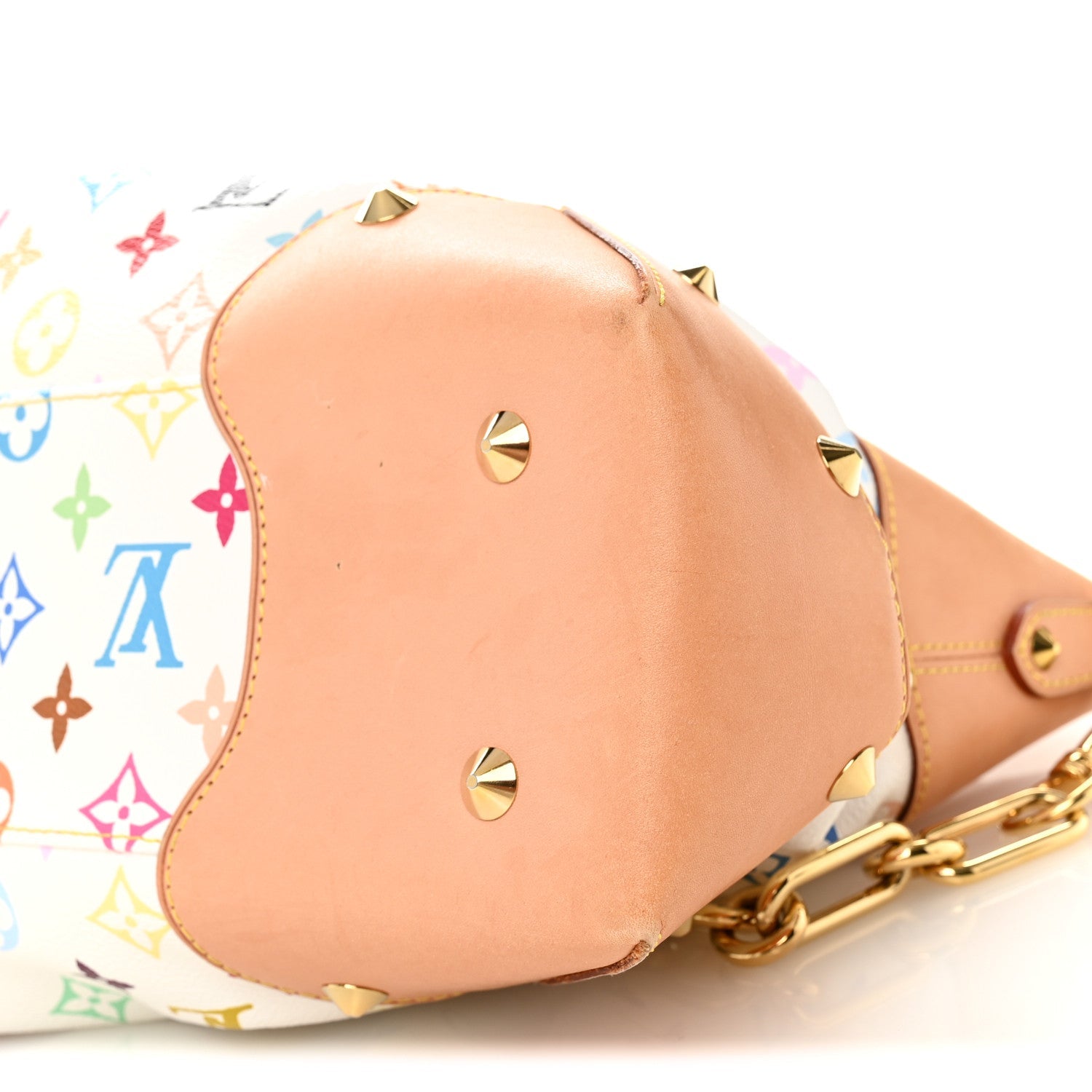 Monogram Multicolor Judy GM White