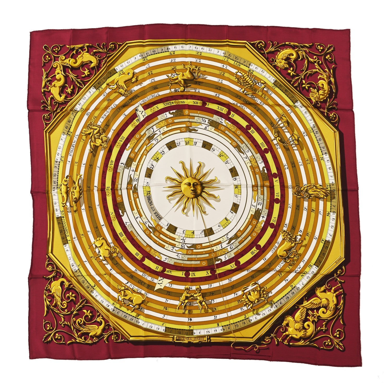 Silk Dies Et Hore Scarf 90