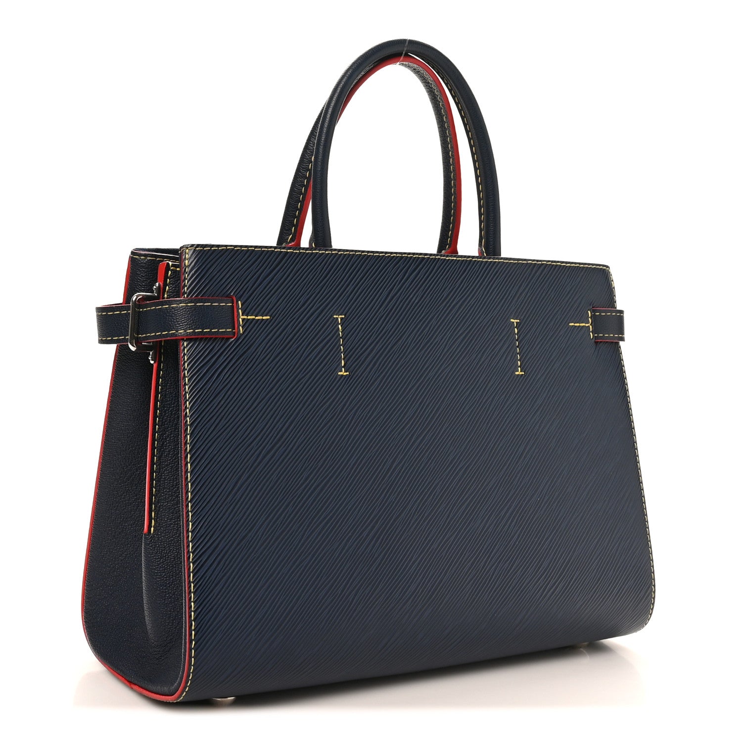 Epi Twist Tote Indigo