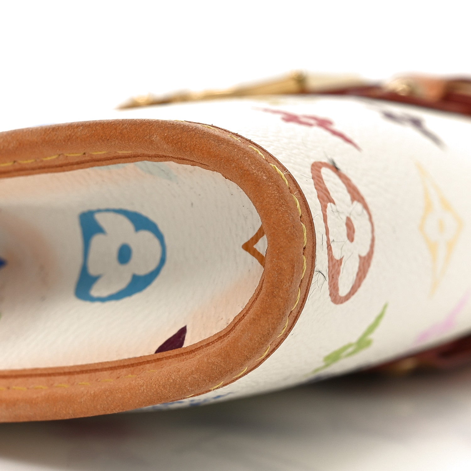 Monogram Multicolor Shirley White