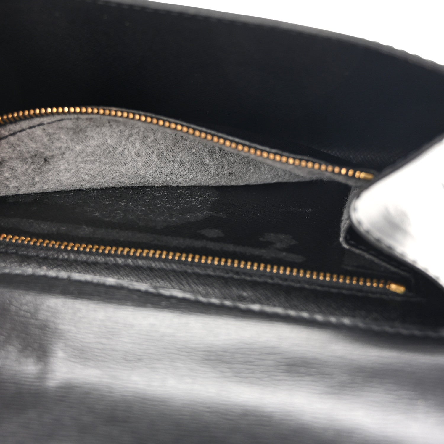 Epi Art Deco Clutch Black