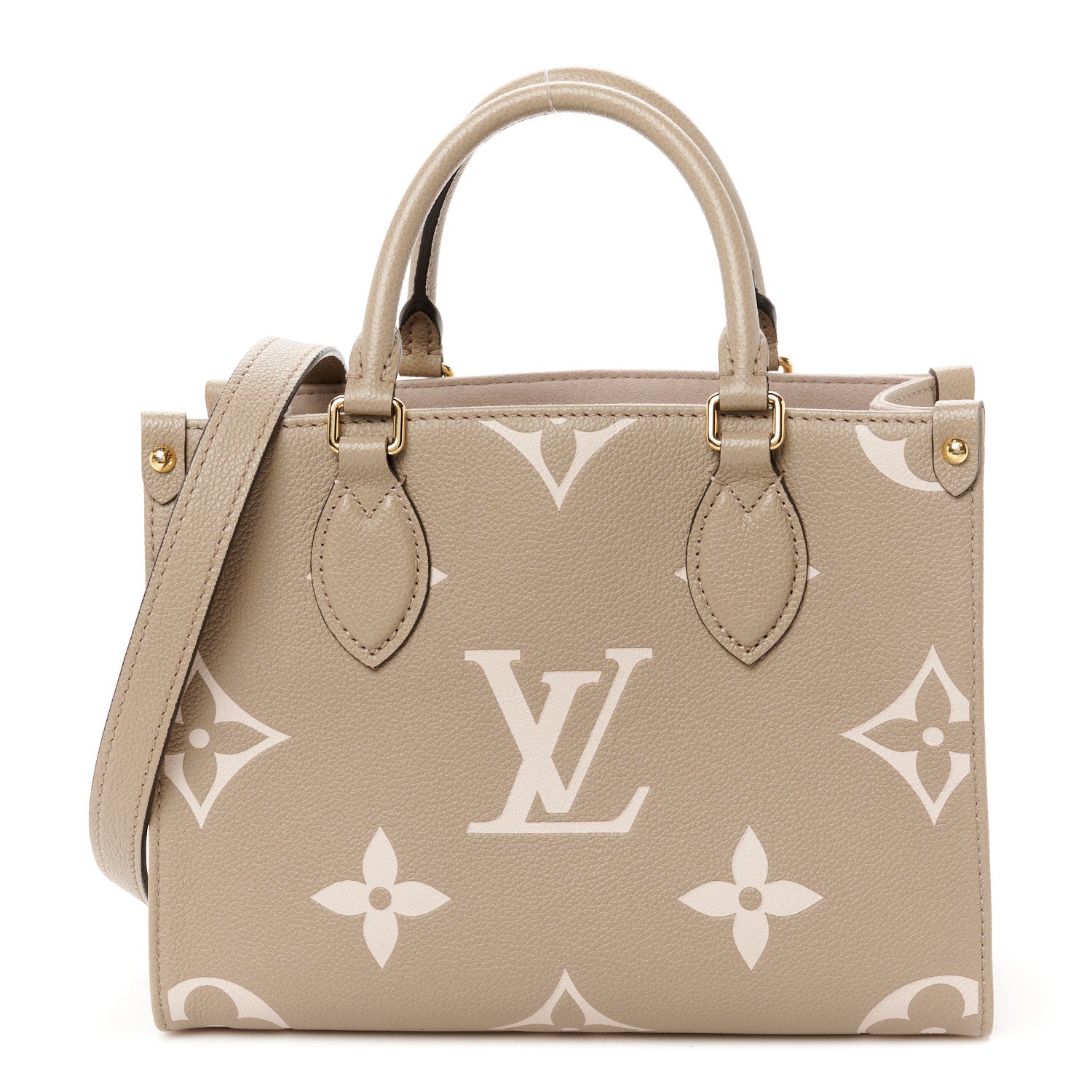 Empreinte Monogram Giant Onthego PM Tourterelle Creme
