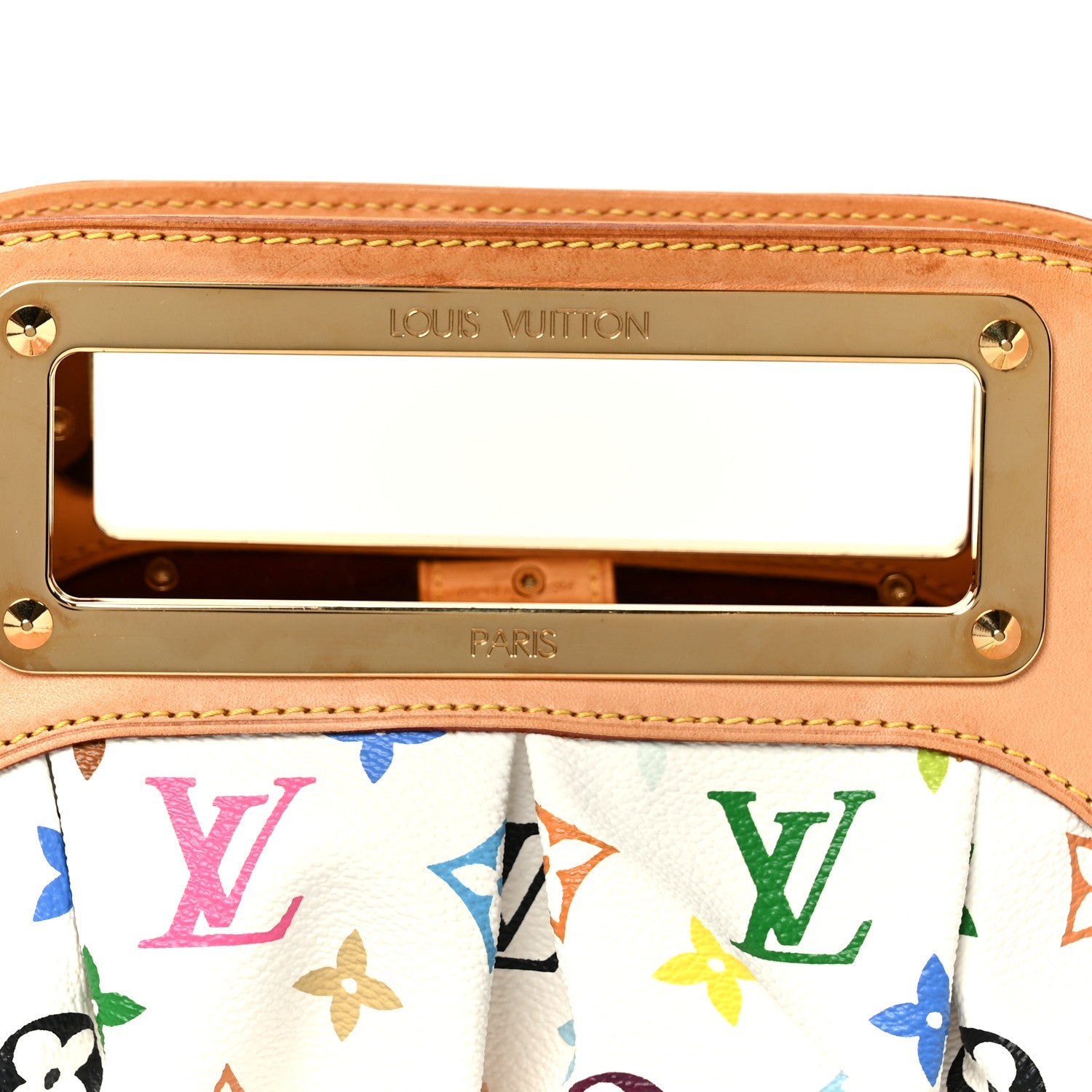 Monogram Multicolor Judy PM White