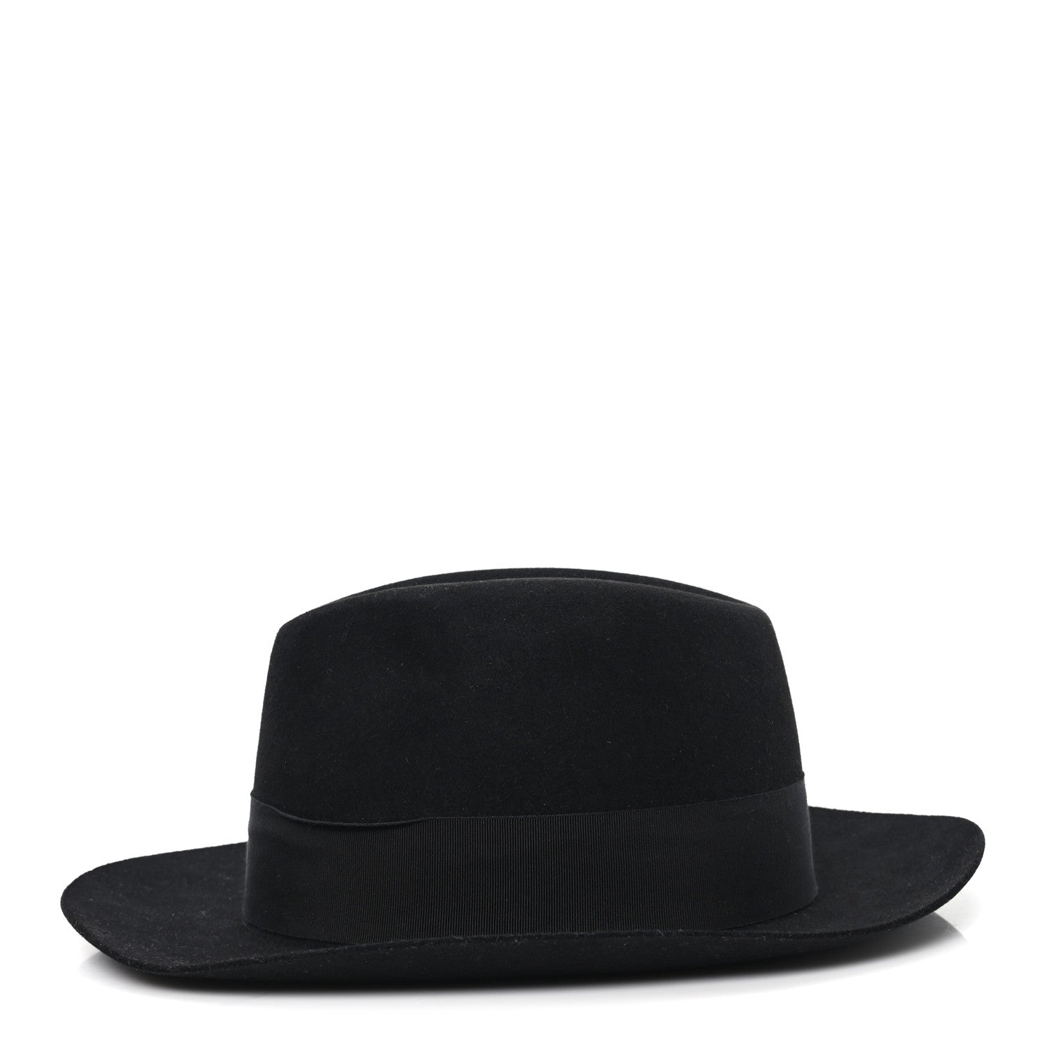 Rabbit Felt Hat Black