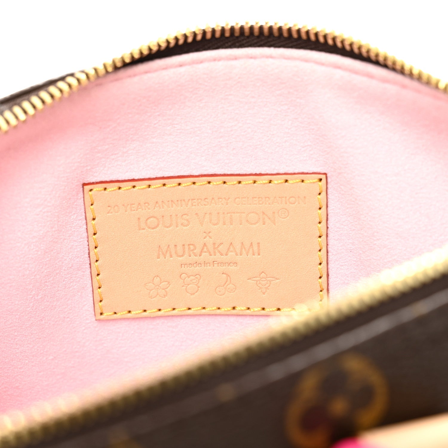 LV X TM Monogram Cherry Blossom Speedy Bandouliere 25 Sakura Brown