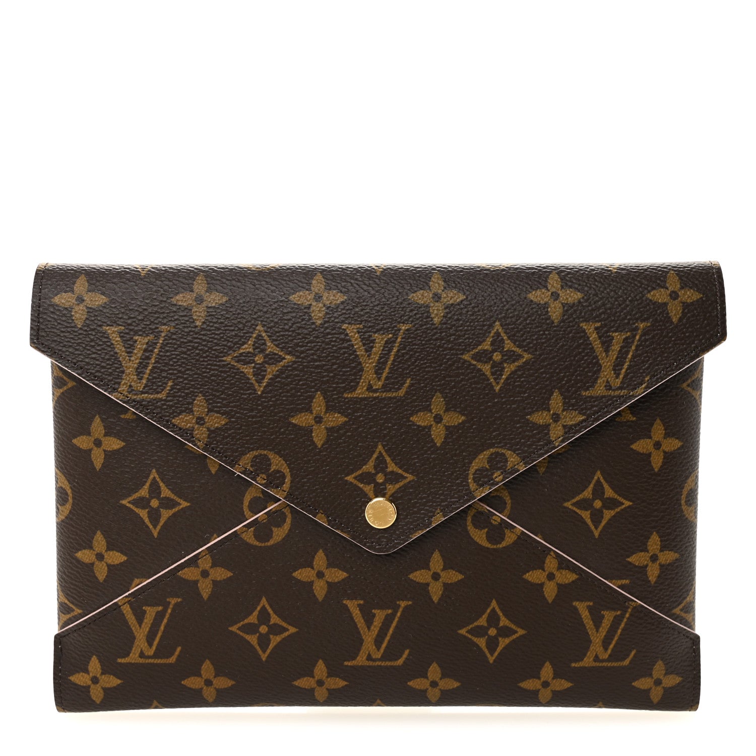 Monogram Large Kirigami Pochette Insert Rose Ballerine