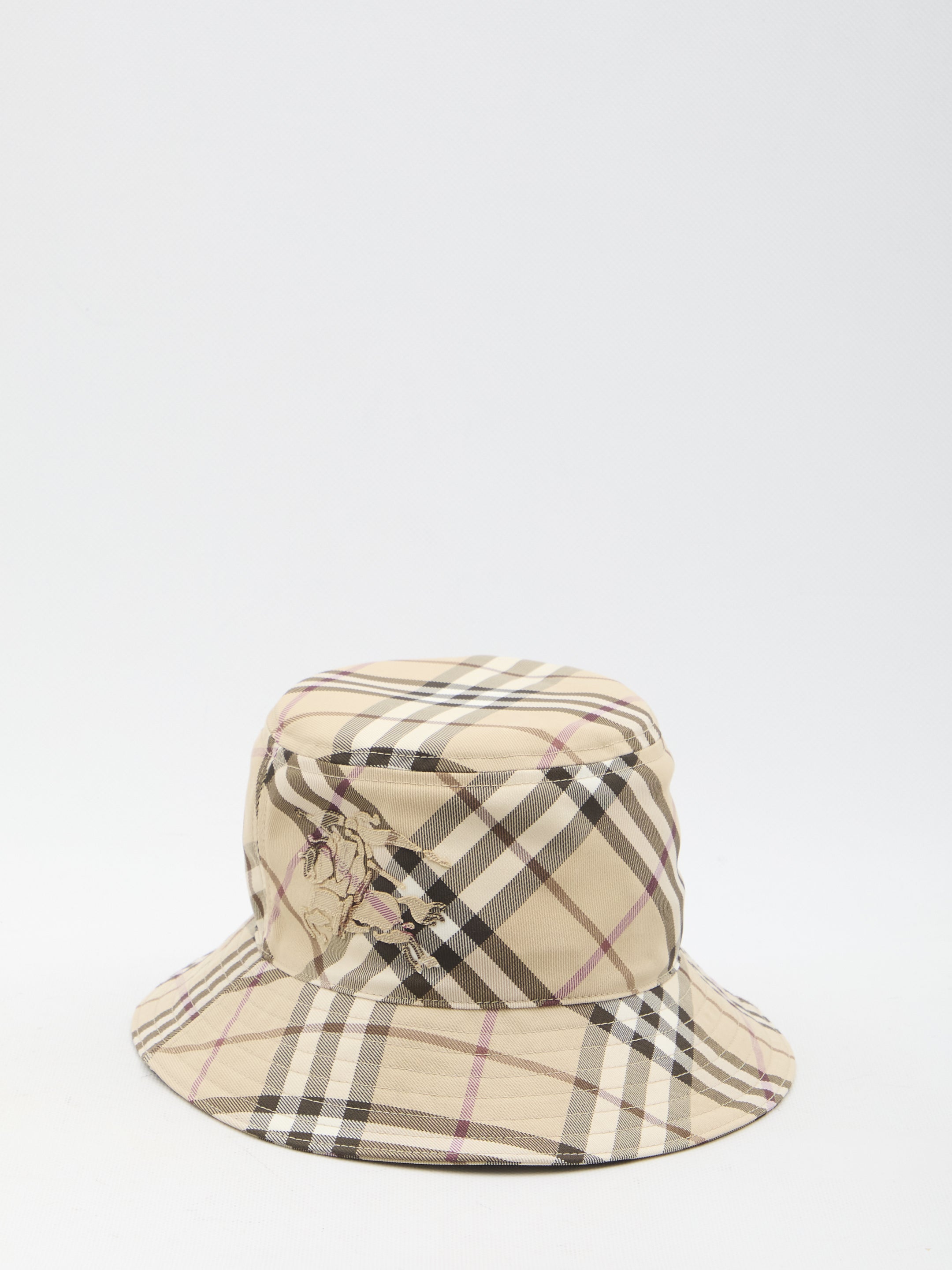 check bucket hat