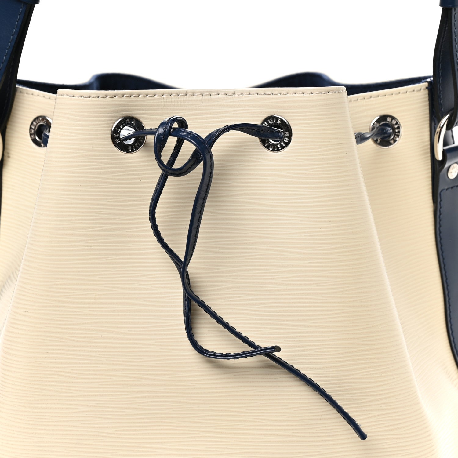 Epi Petit Bi-Color Noe Ivory Indigo