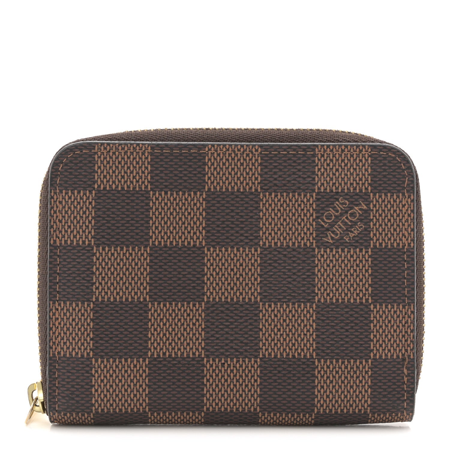 Damier Ebene Zippy Coin Purse