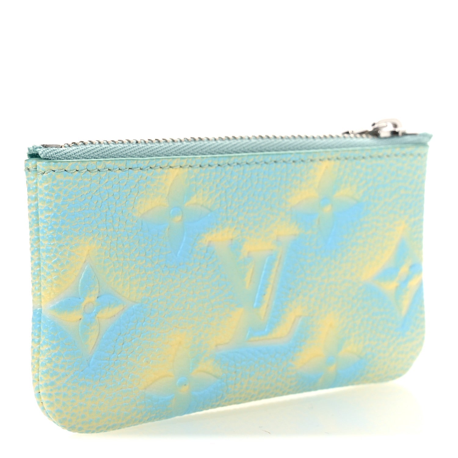 Empreinte Monogram Summer Stardust Key Pouch Water Green