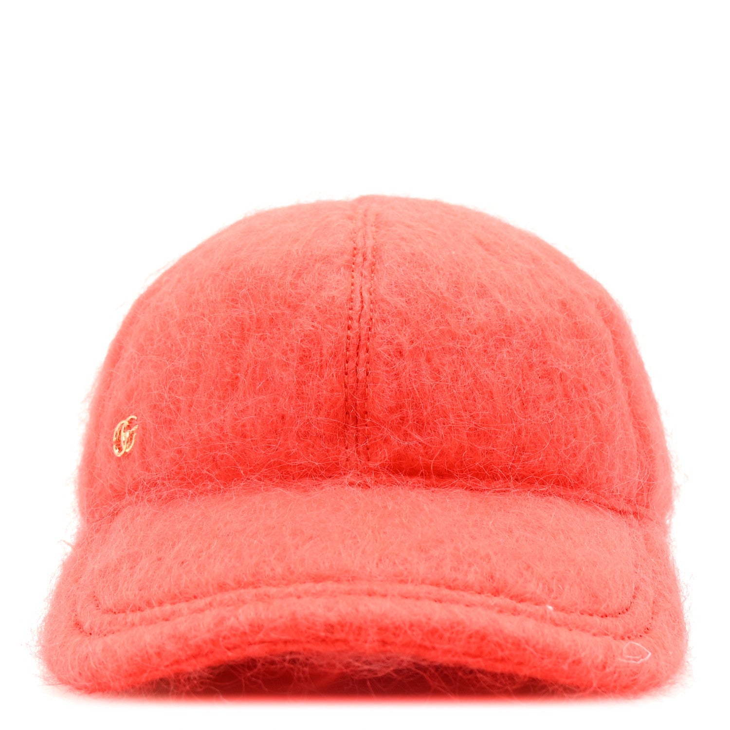 Mohair GG Lauren Baseball Hat S Orange