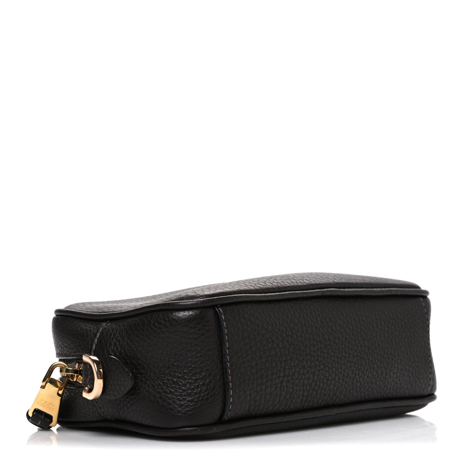 Vitello Daino Cosmetic Pouch Bruciato
