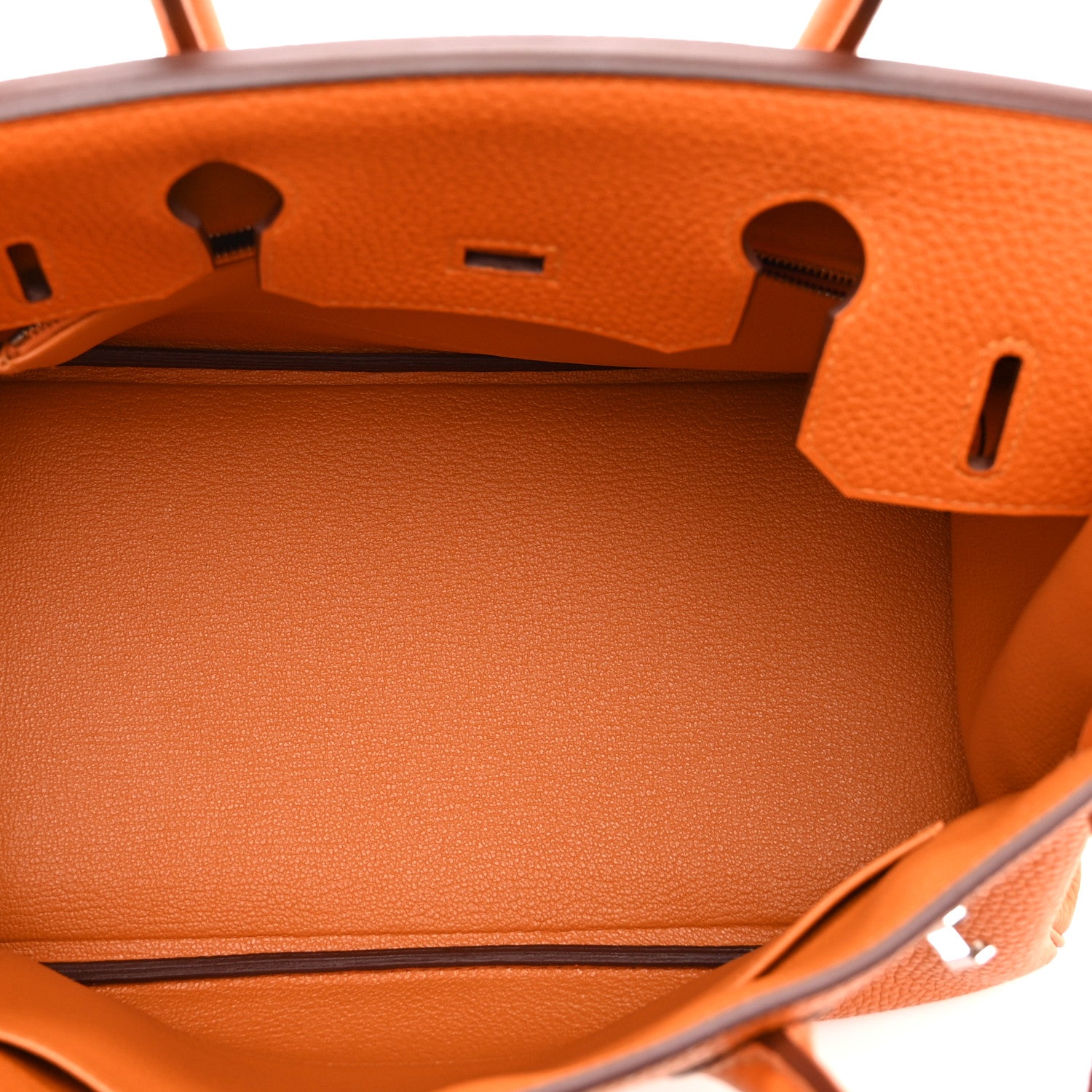 Taurillon Clemence Birkin 30 Orange