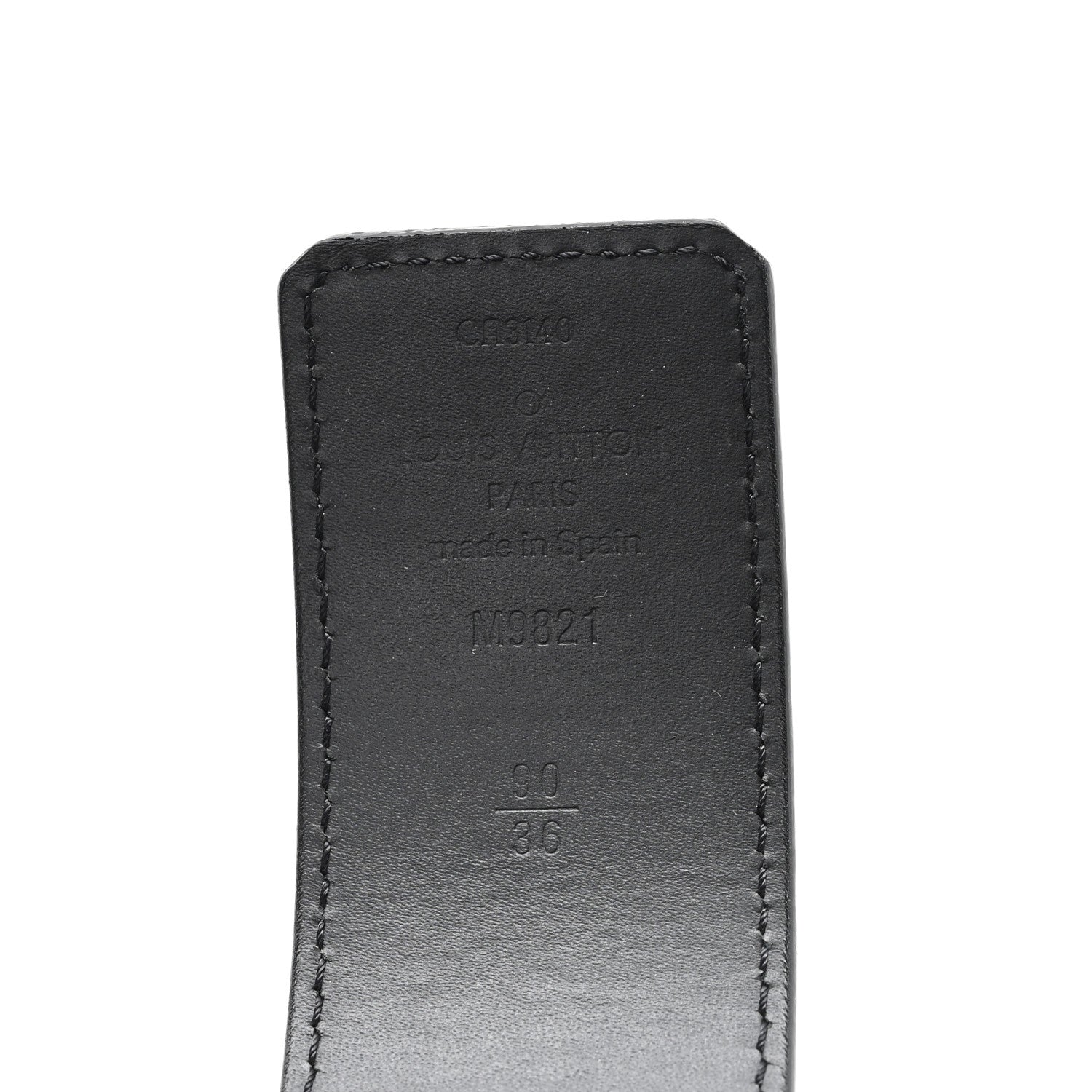 Monogram 40mm LV Initiales 90 36 Belt