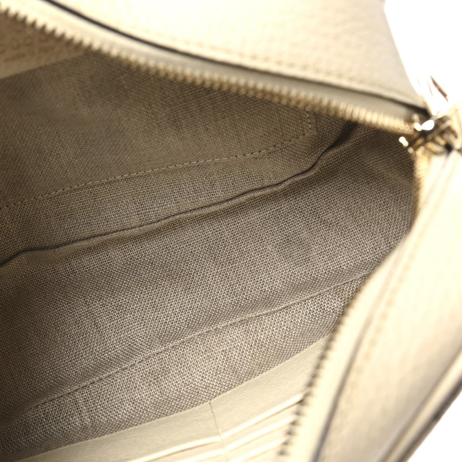 Monogram Dollar Calfskin Mini Bree Messenger Bag Beige Ebony Avoire
