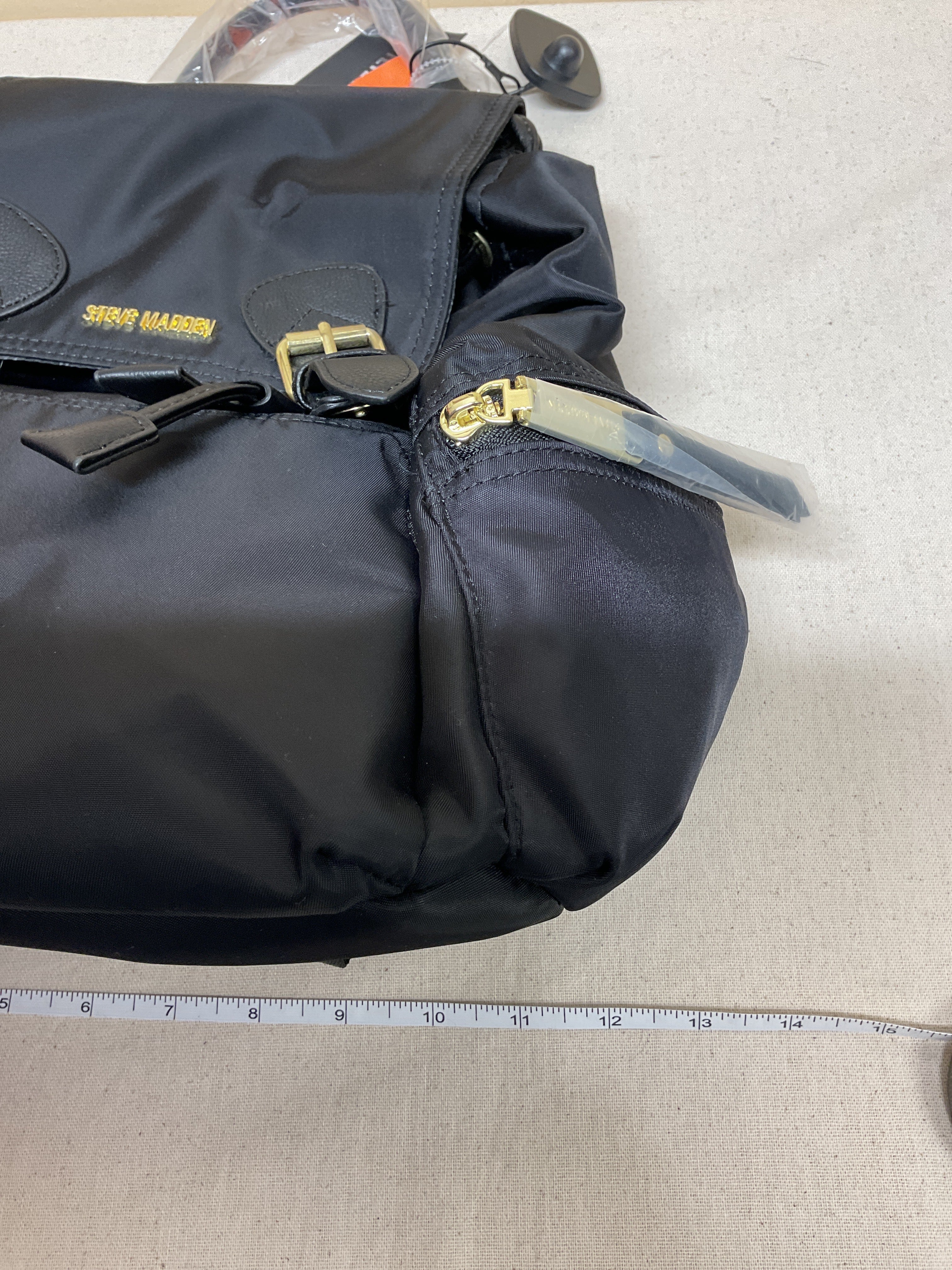 Backpack By Steve Madden In Black, Size:Medium