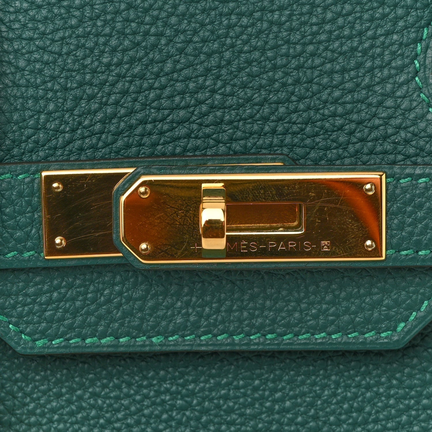 Togo Birkin 30 Malachite