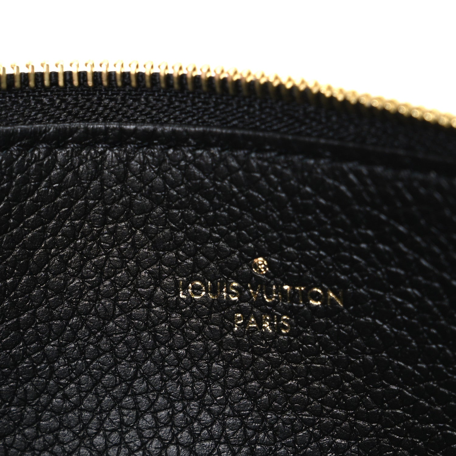 Empreinte Felicie Chain Wallet Zippered Insert Black
