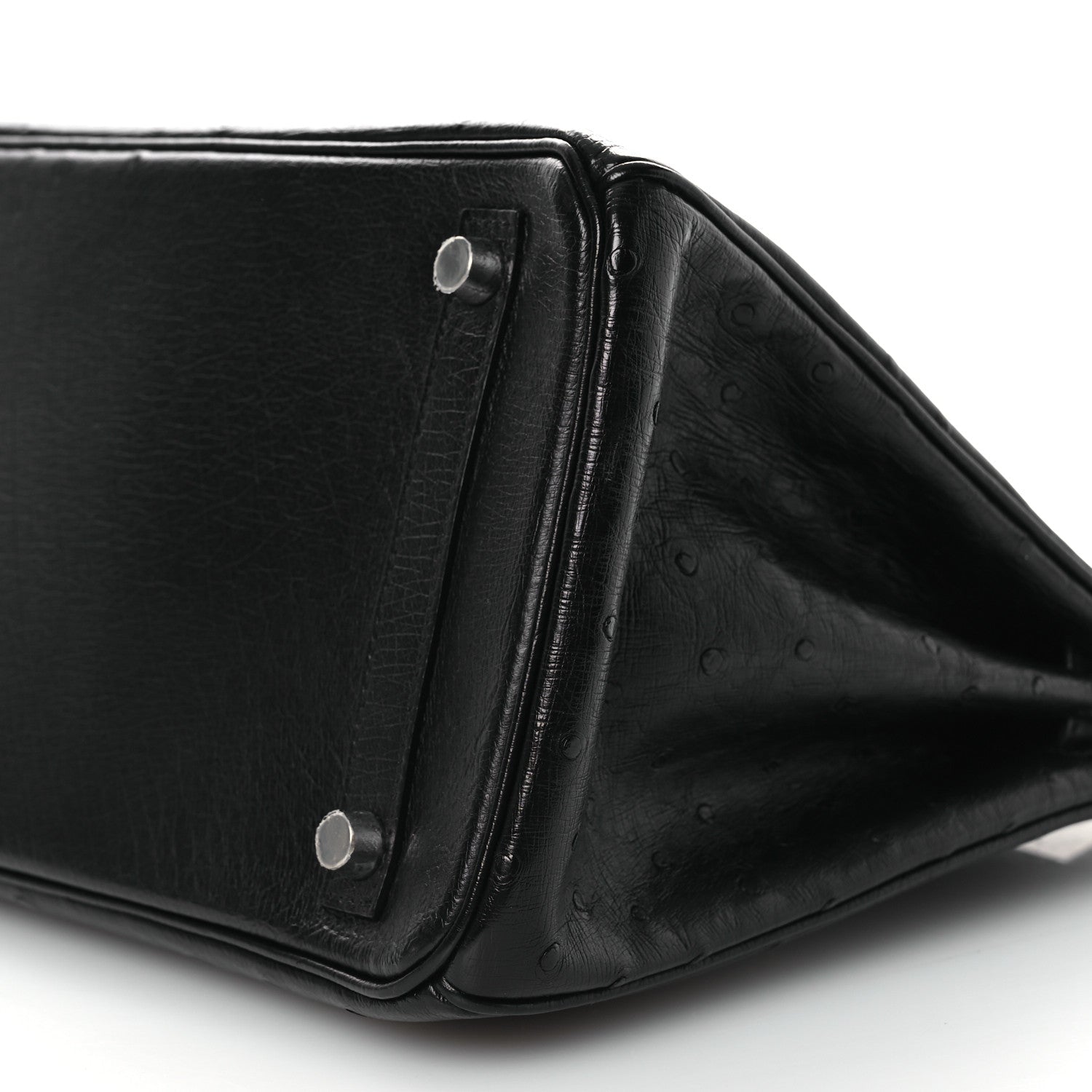 Ostrich Birkin 30 Black