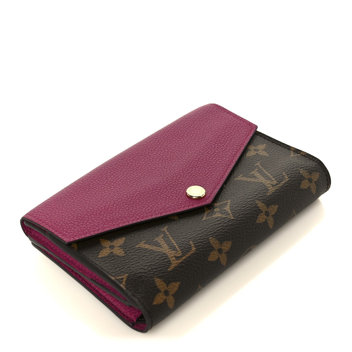 Monogram Pallas Compact Wallet Fushia