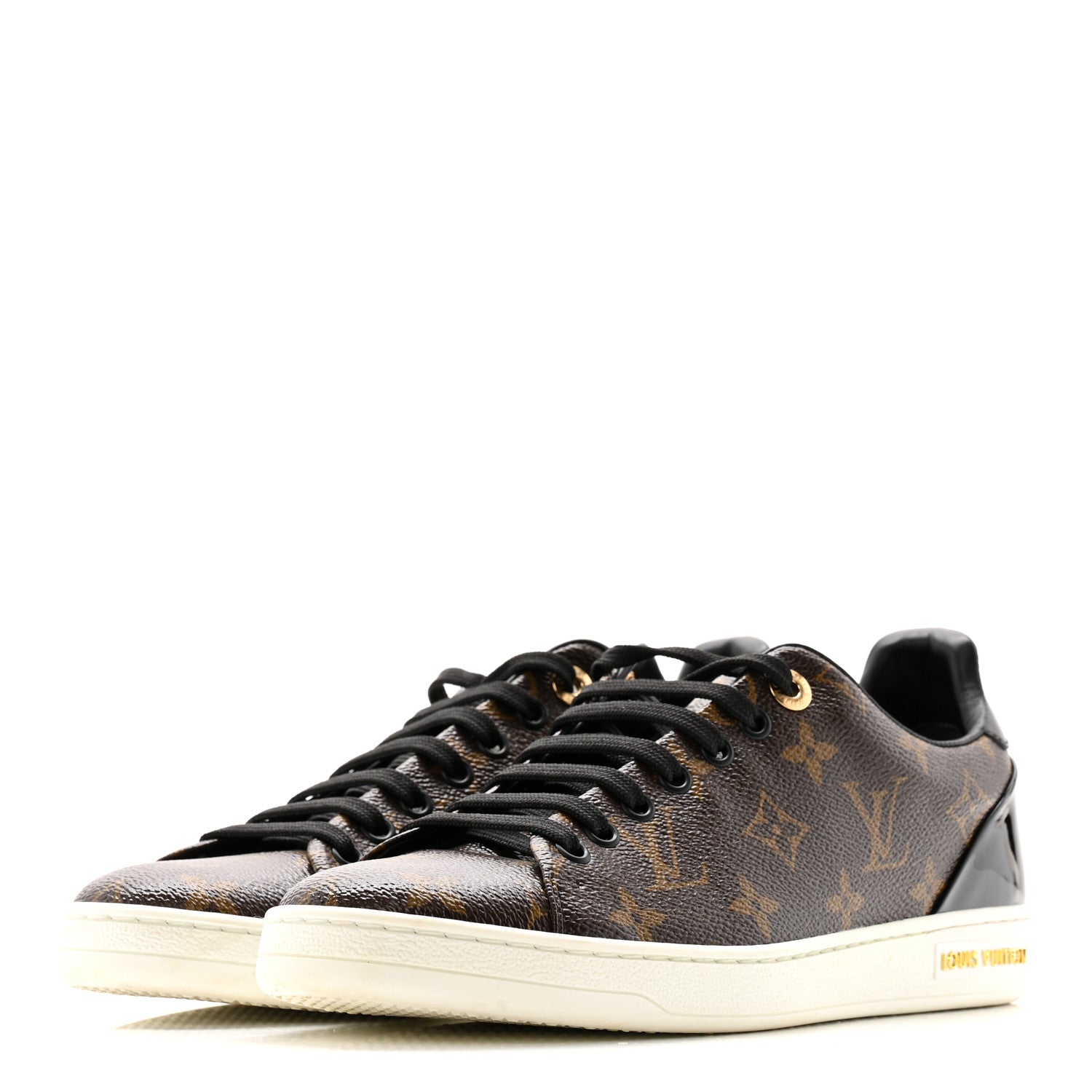 Patent Monogram Frontrow Sneakers 39