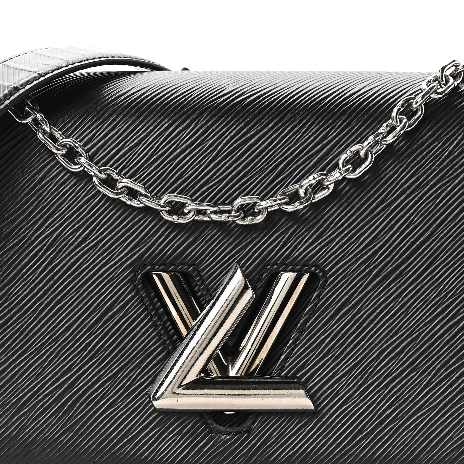 Epi Twist Shoulder Bag MM Black