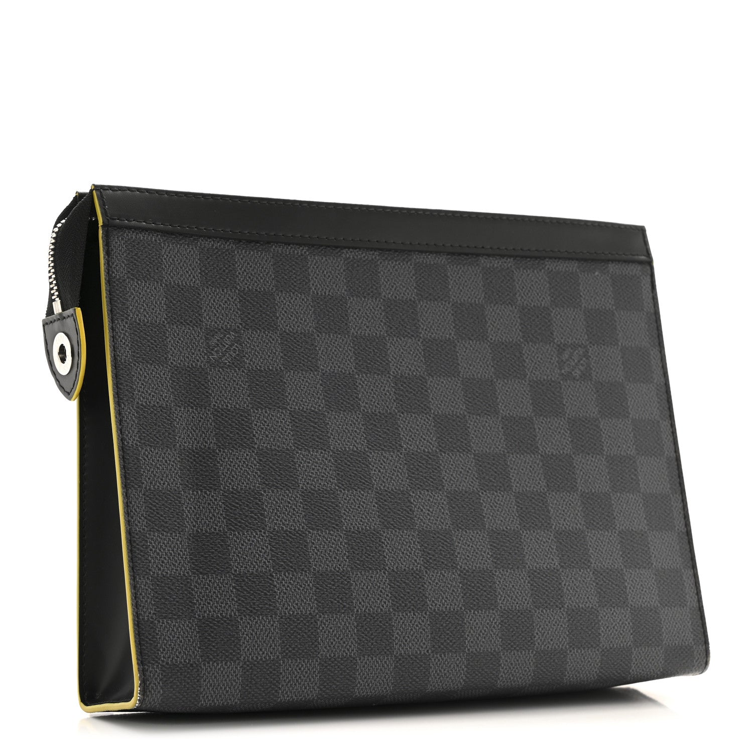 Damier Graphite Pochette Voyage MM  Yellow