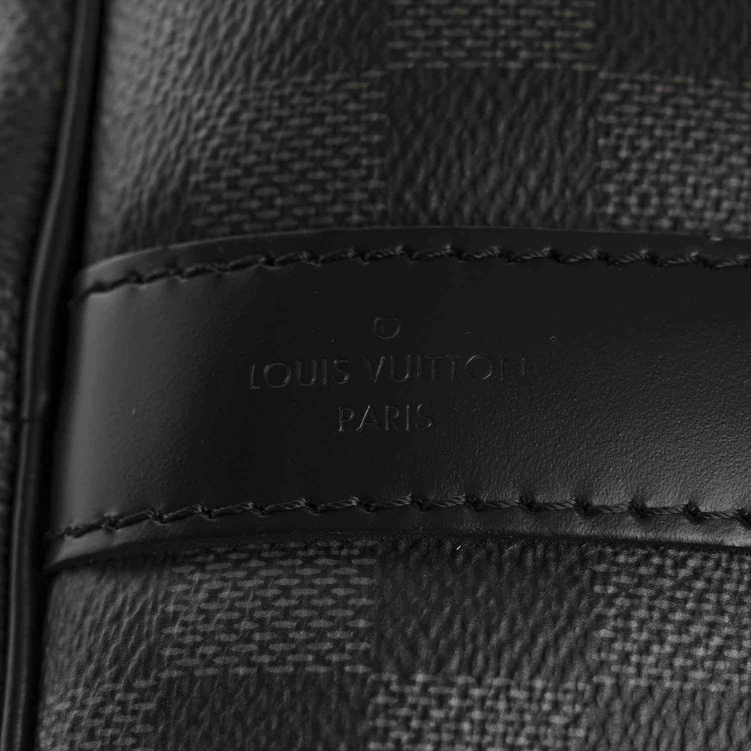 Damier Graphite Keepall Bandouliere 55