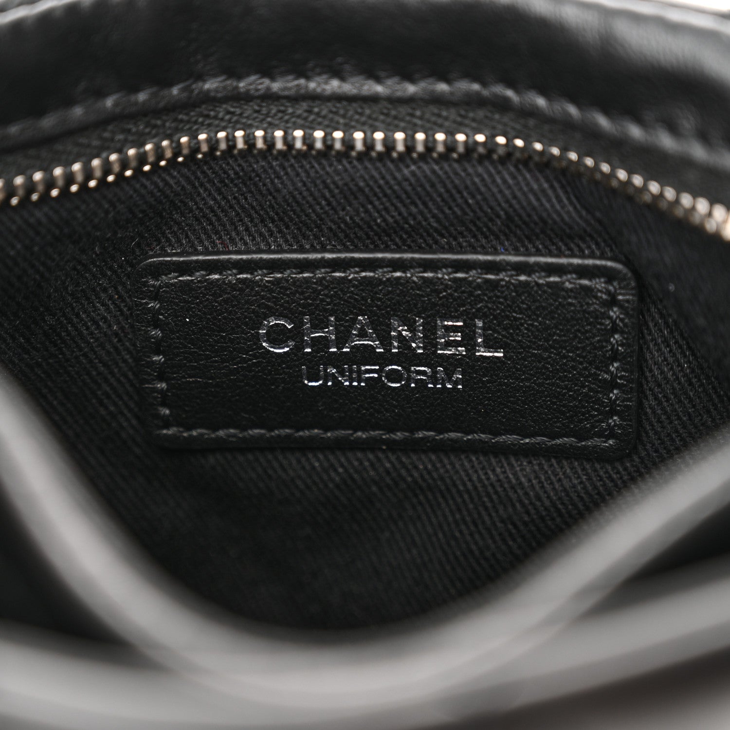 Lambskin Quilted Crossbody Bag Black