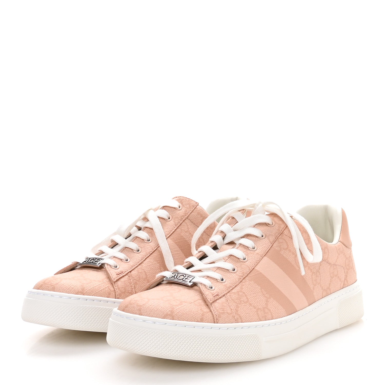GG Supreme Tonal Web Womens New Ace Sneakers 39 Pink