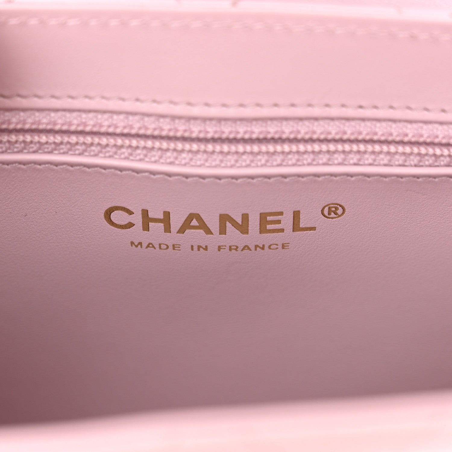 Shiny Aged Calfskin Quilted Nano Kelly Shopper Light Pink