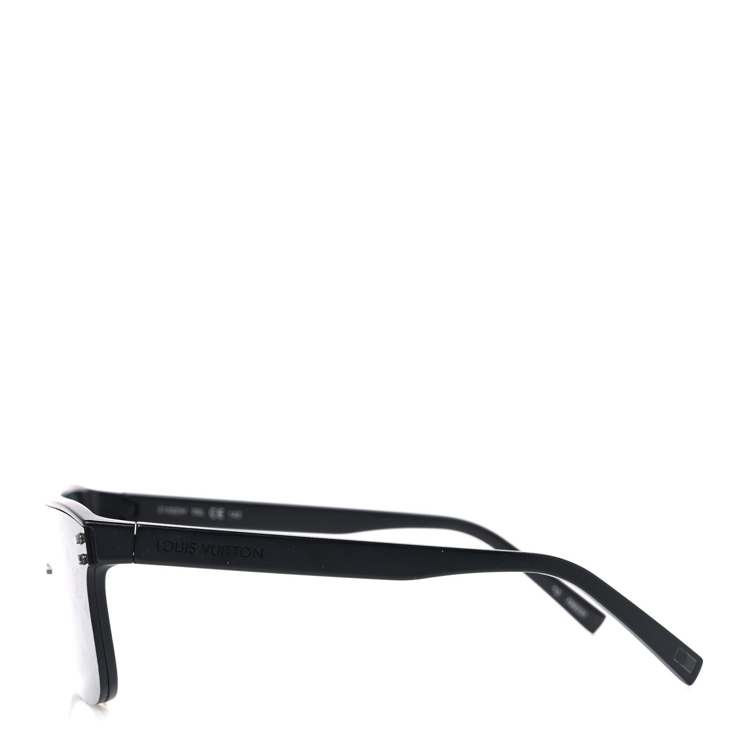 Acetate LV Waimea Square Sunglasses Z1082W Black