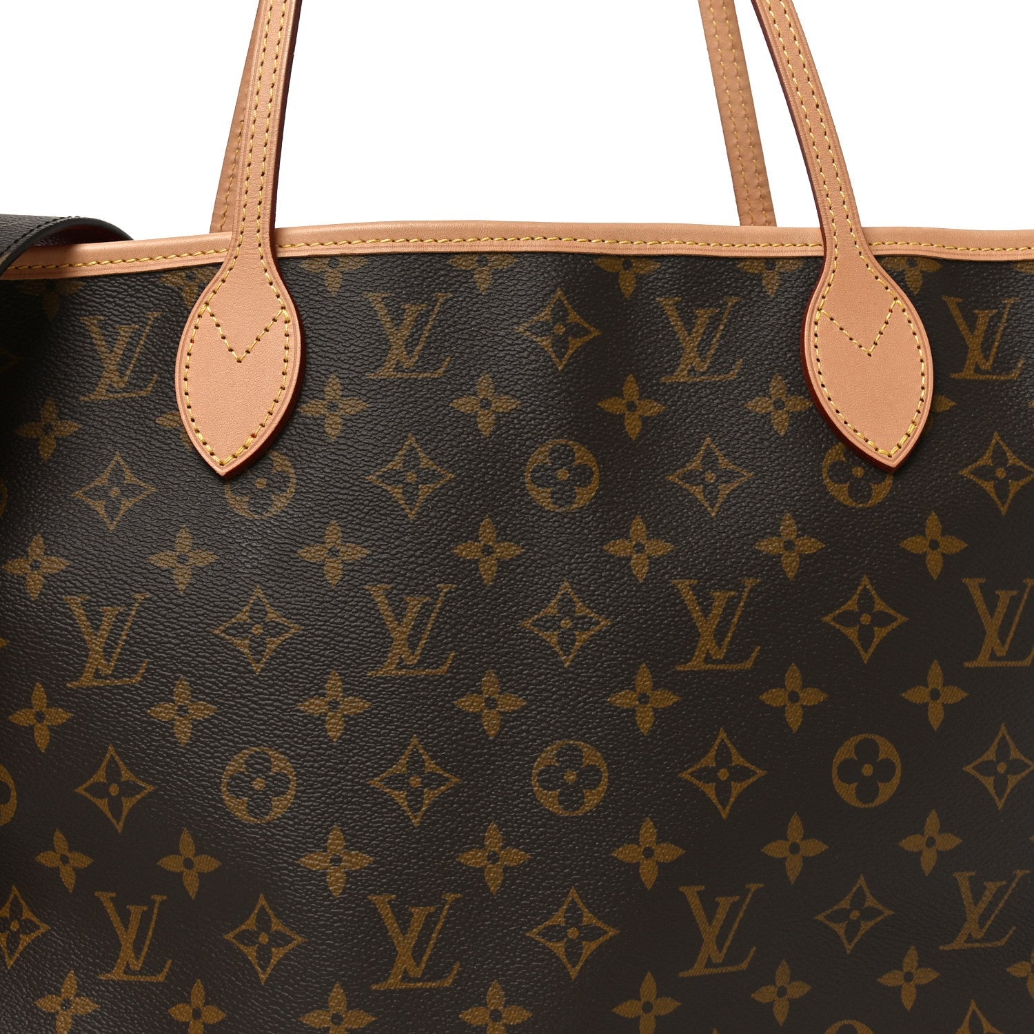 Monogram Inside Out Neverfull Bandouliere MM Rouge Sari