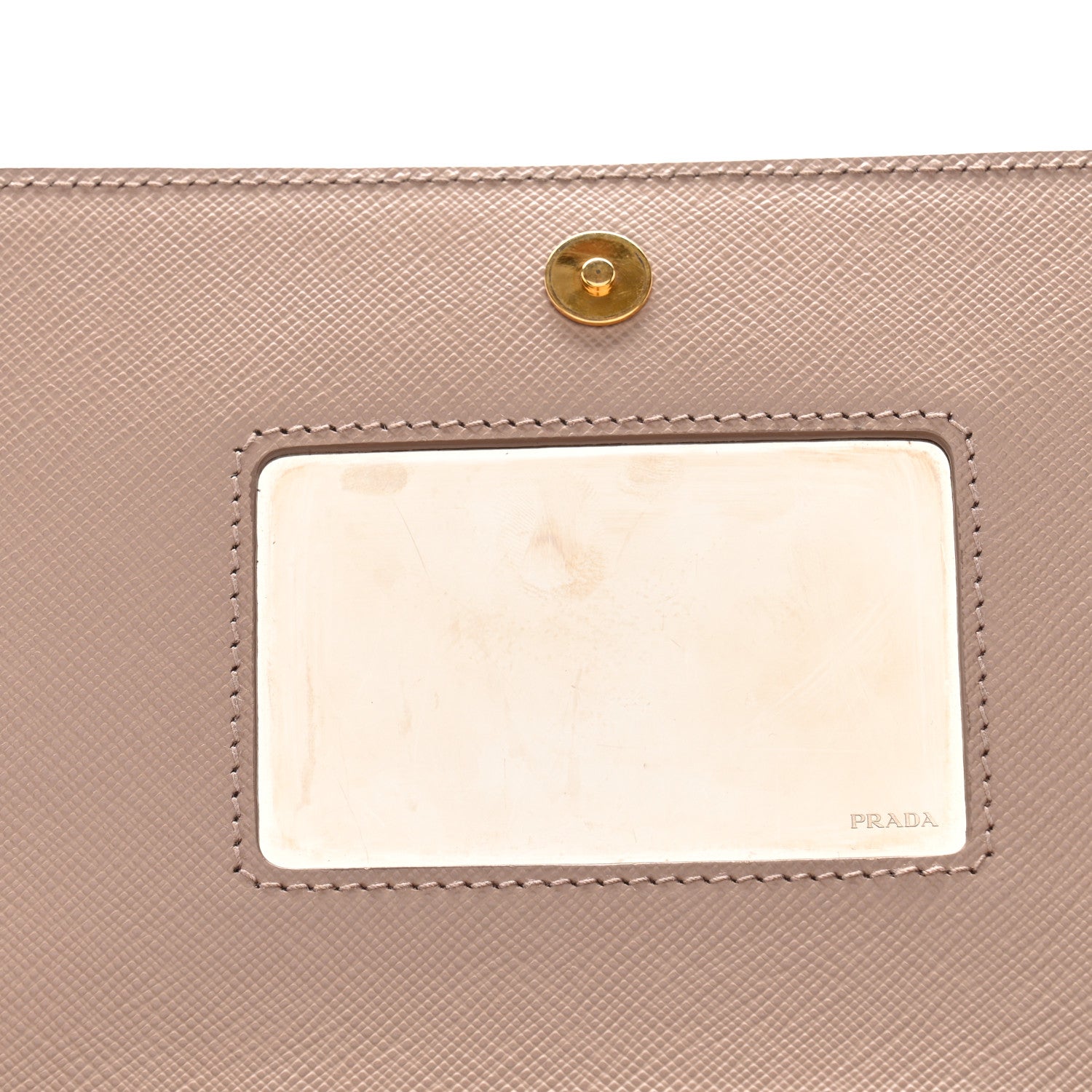 Saffiano Chain Crossbody Bag Cipria