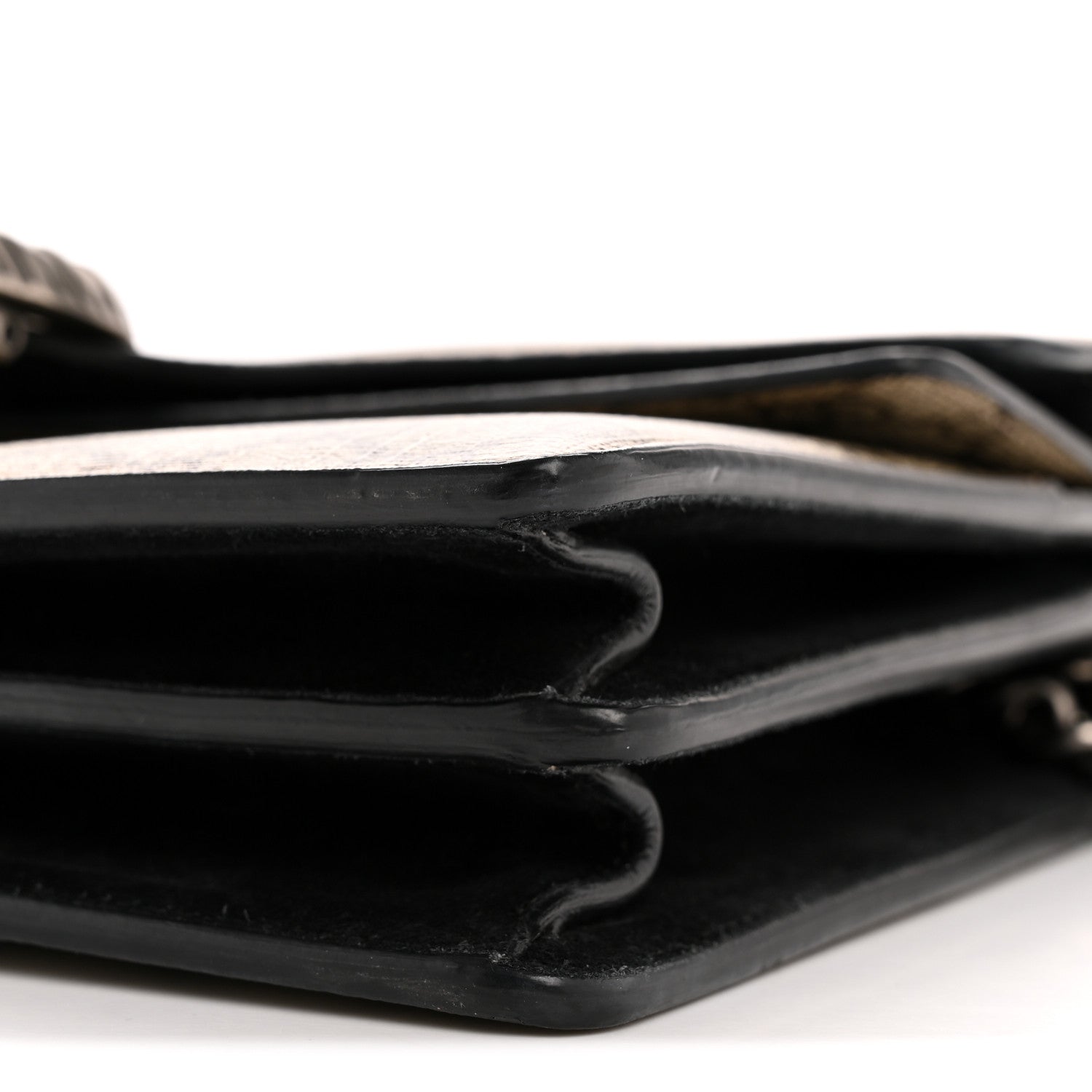 GG Supreme Monogram Small Dionysus Shoulder Bag Black