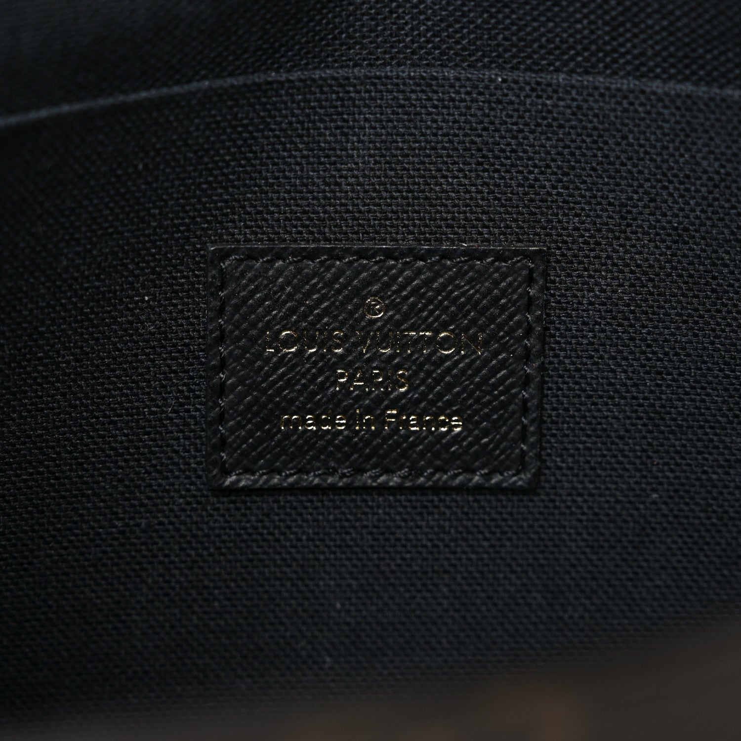 Monogram My LV World Tour Pochette Felicie Chain Wallet Black