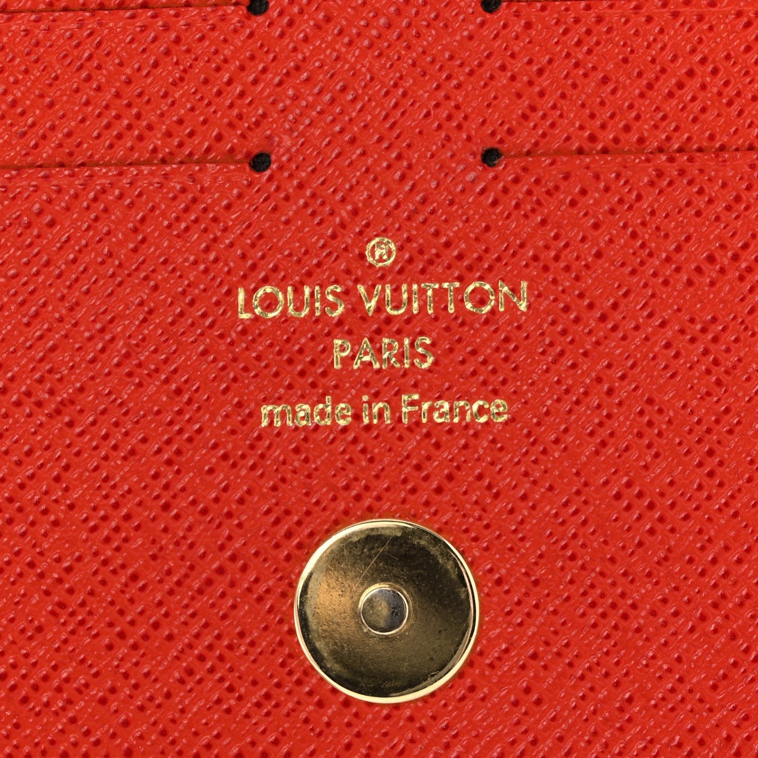 Monogram Adele Wallet Coquelicot