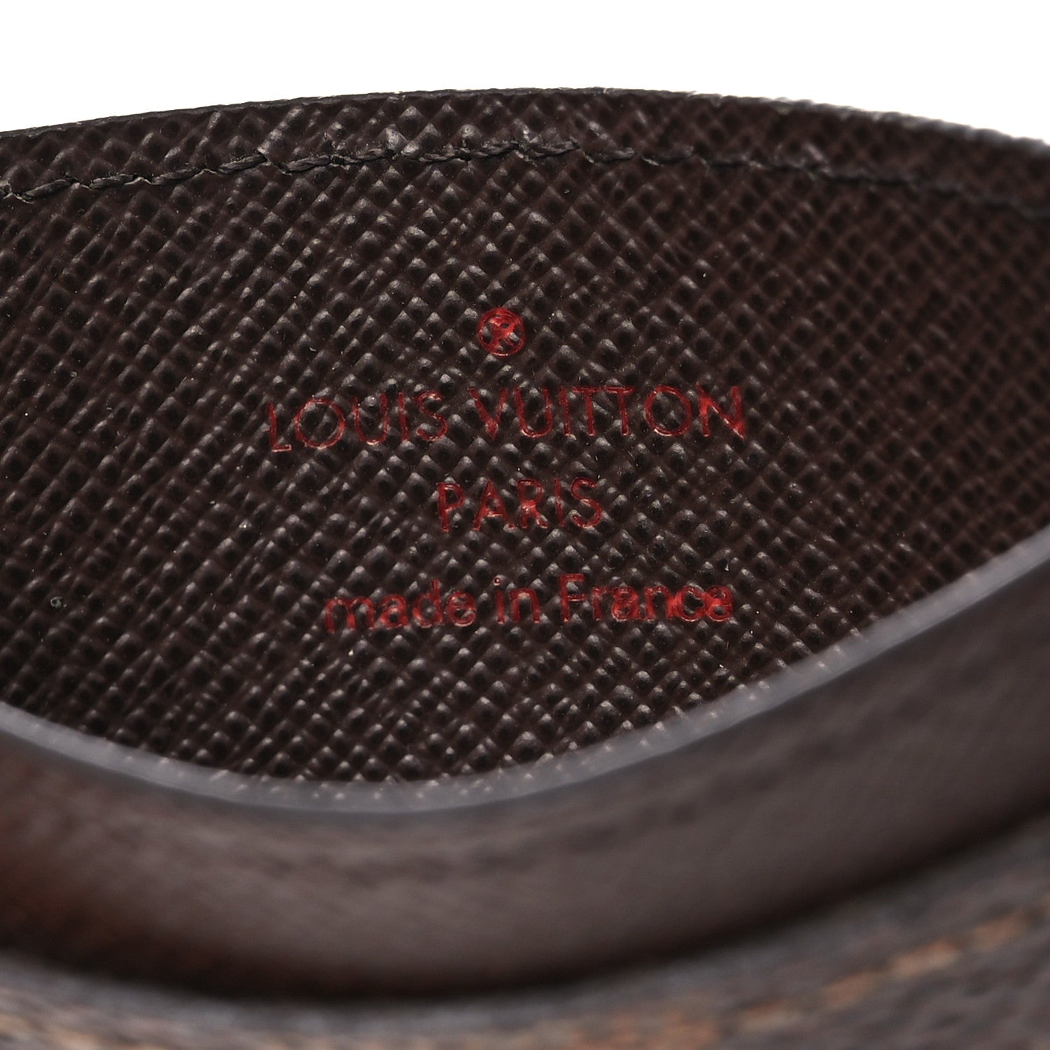 Damier Ebene Card Holder