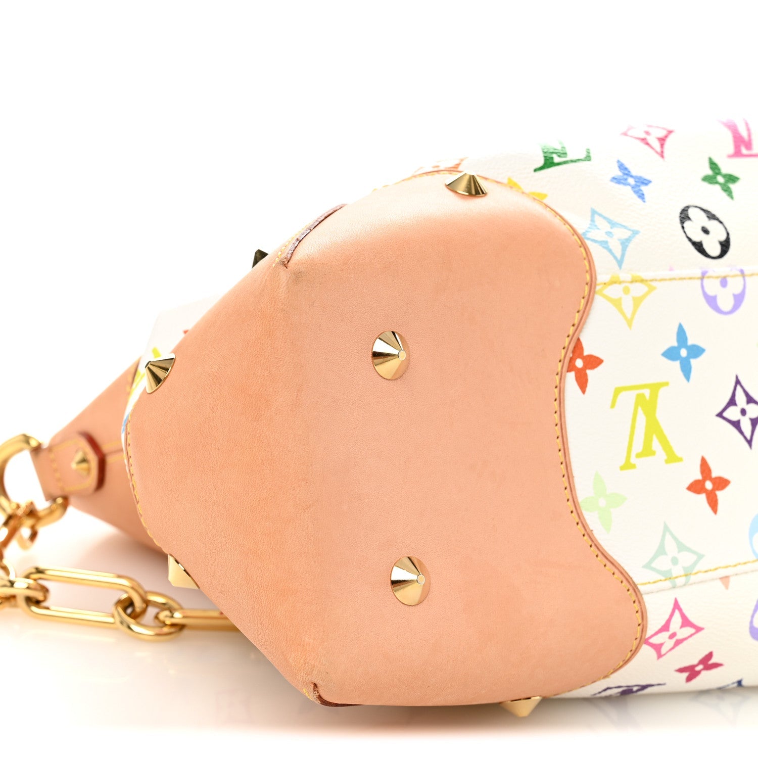 Monogram Multicolor Judy GM White