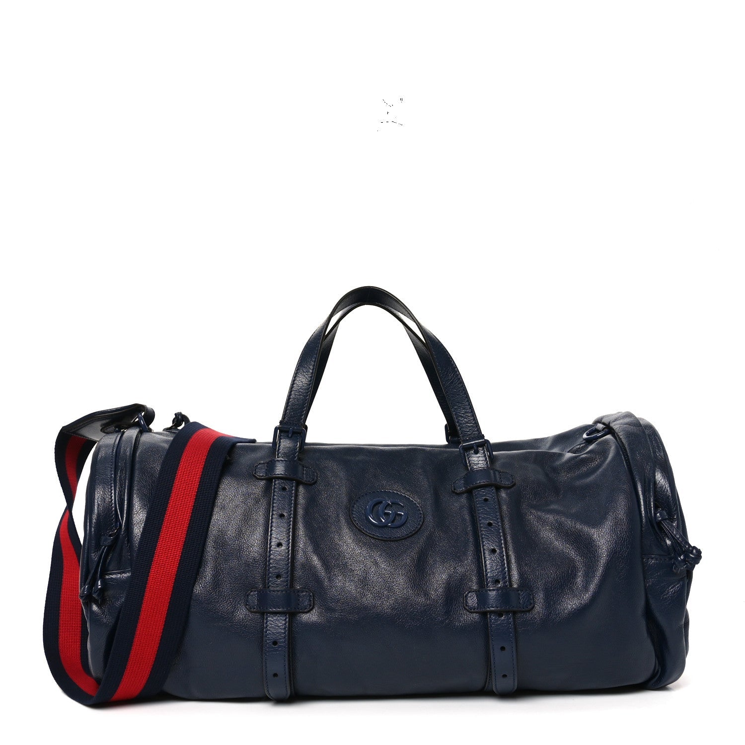 Piuma Lux Energy Monochrome Double G Duffle Bag Blue