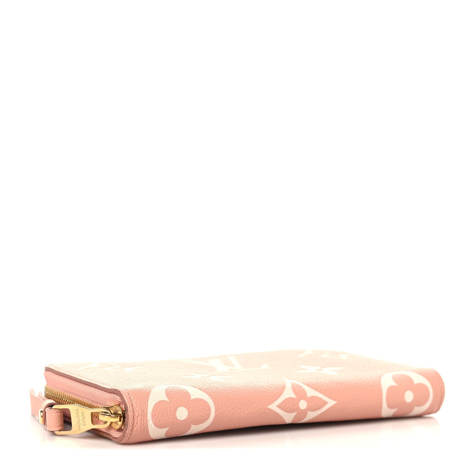 Empreinte Monogram Giant Zippy Wallet Rose Trianon Creme