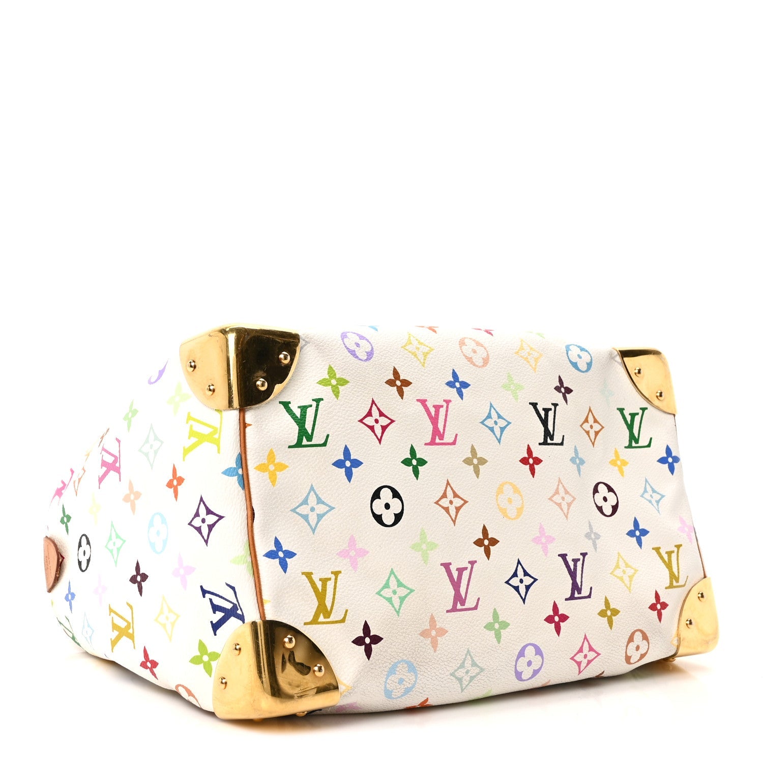 Monogram Multicolor Speedy 30 White