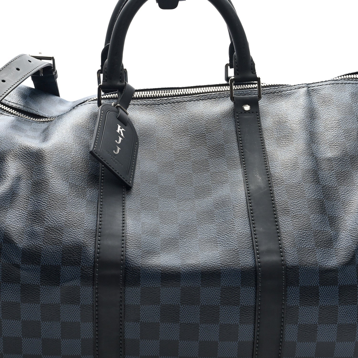 Damier Cobalt Keepall Bandouliere 55