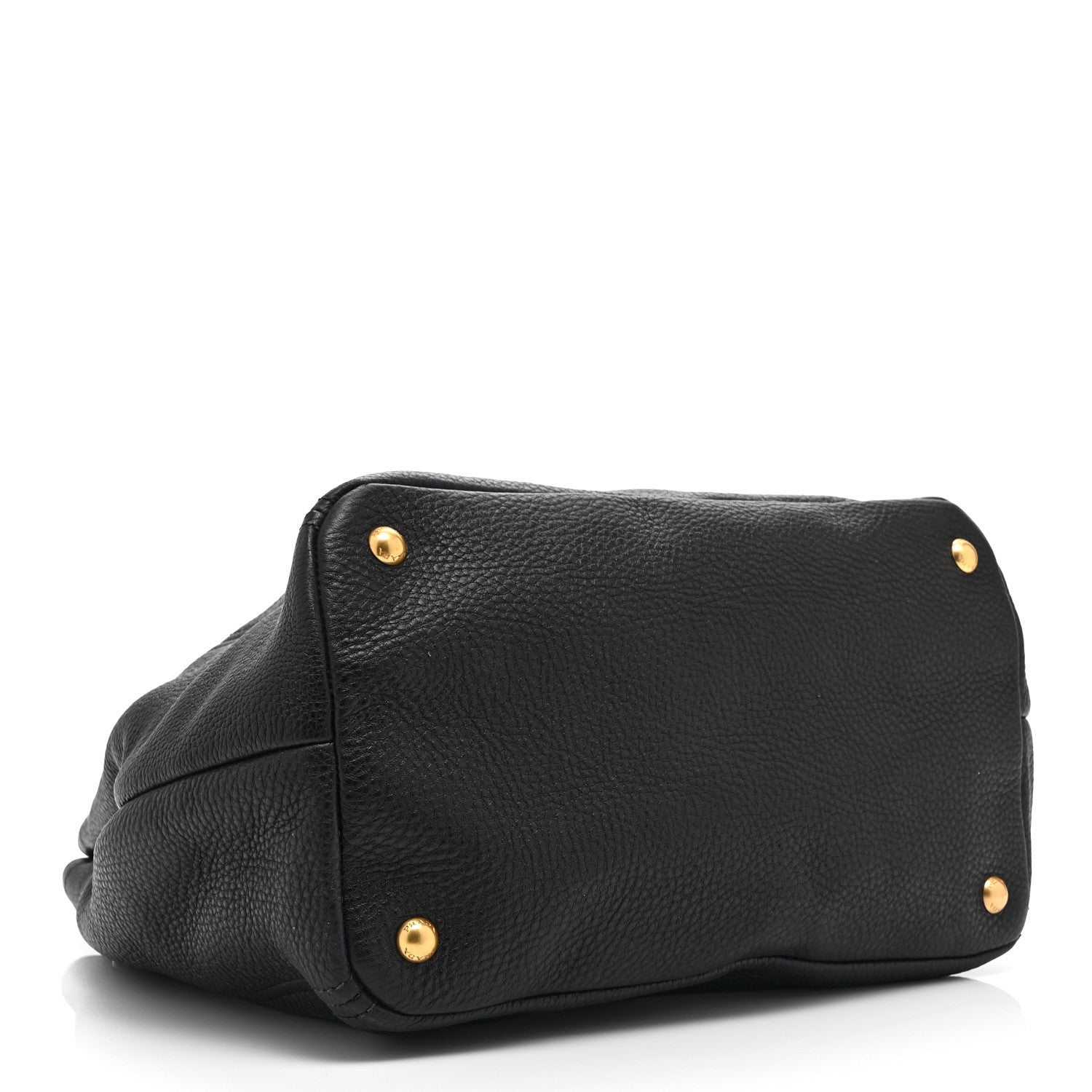 Vitello Daino Tote Black