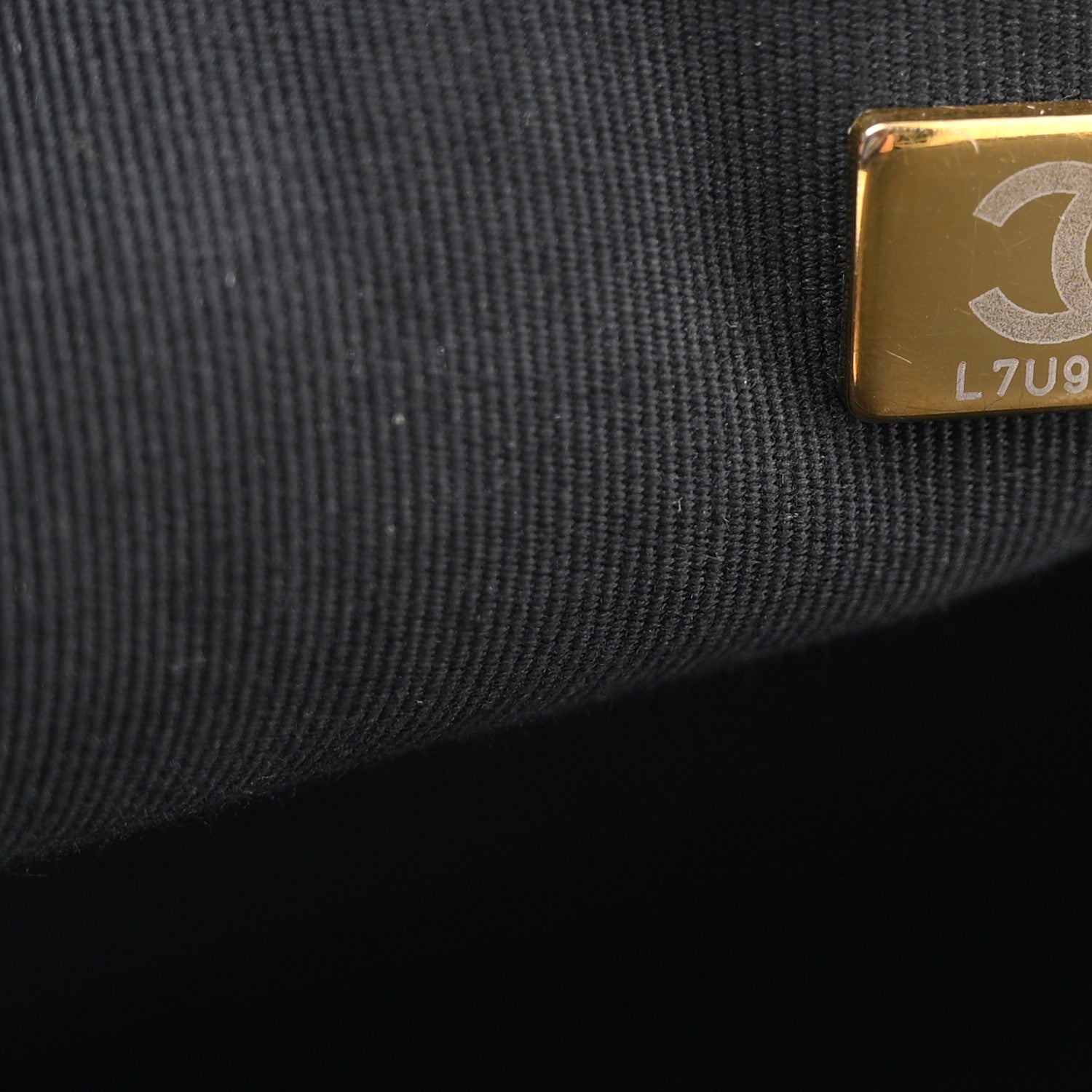 Lambskin Quilted CC Logo Mini Flap Black