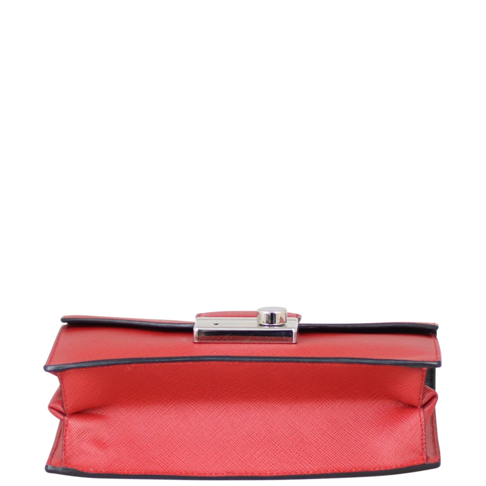Prada Saffiano Lux Sound Crossbody Bag